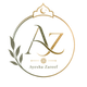 Ayesha-Zareef-AZ-logo-–-premium-minimalist-Islamic-wall-art-brand-logo